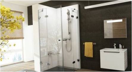 Dušas vonios kambaryje be salono: privalumai ir trūkumai, projektavimo pavyzdžiai