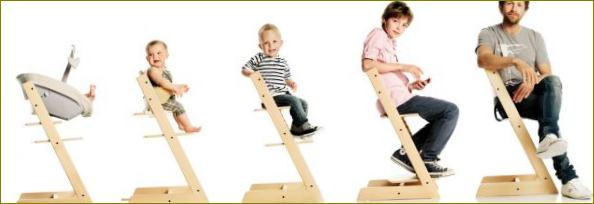 Patogi aukšta kėdė augantiems vaikams, populiariausių modelių palyginimas