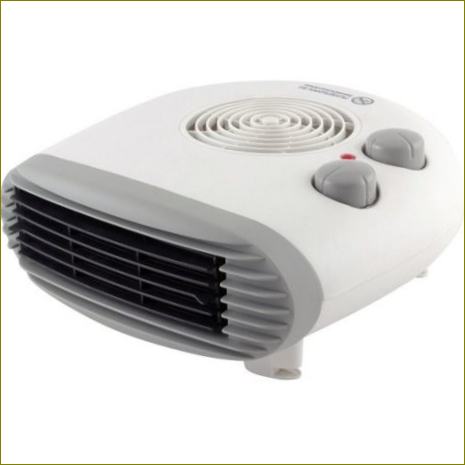 Kaip pasirinkti ventiliatorinį šildytuvą: butams, namams, garažams, kotedžams, įvertinimas