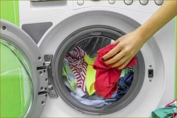 Skalbimas skalbimo mašinoje