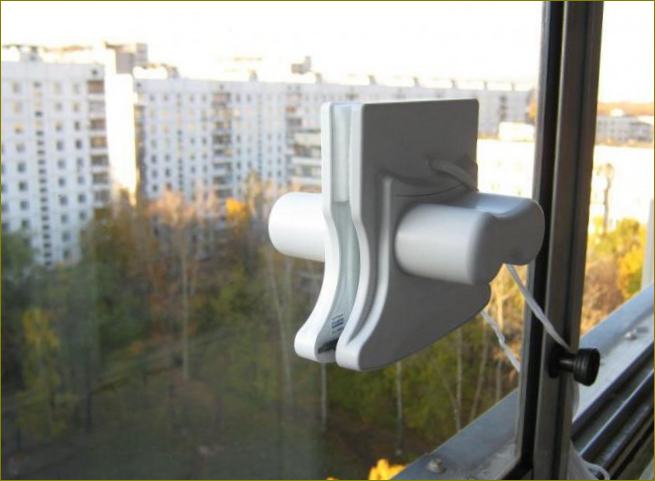 Magnetinė dvipusė langų valymo šluostės instrukcija