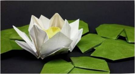 Kaip padaryti origami į ąsotuvo pavidalą?
