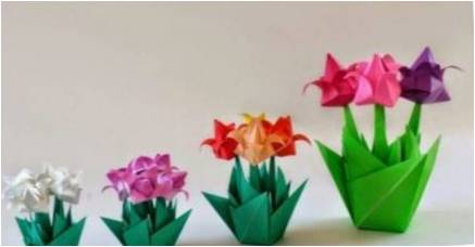 Sulankstoma origami mamai