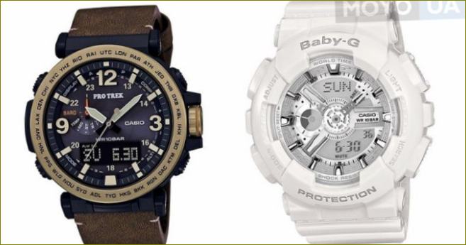 CASIO laikrodžiai - brangūs, bet daugiafunkciniai, 