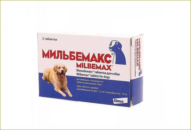 Milbemax tabletės šunims