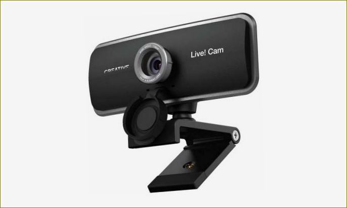 Webcam Creative Live! Kameros sinchronizavimas 1080p