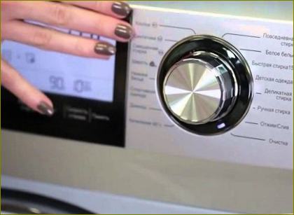Kaip valdyti skalbimo mašiną?