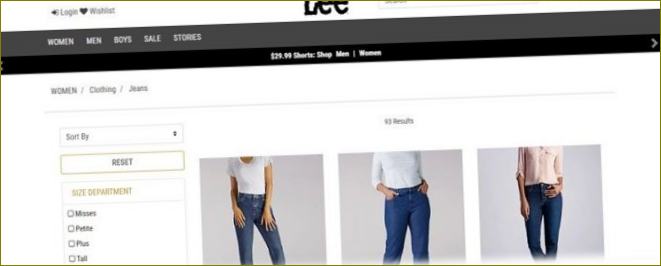 Geriausi džinsų prekių ženklai - Lee