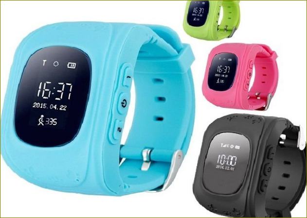 Nebrangūs išmanieji laikrodžiai vaikams nuo 3 iki 7 metų amžiaus Smart Baby Watch Q50
