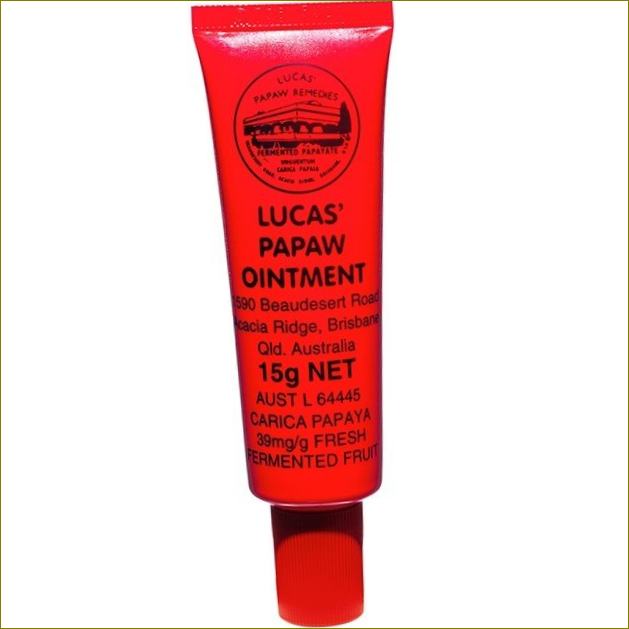 Lucas' Papaw Ointment lūpų balzamo nuotrauka #13