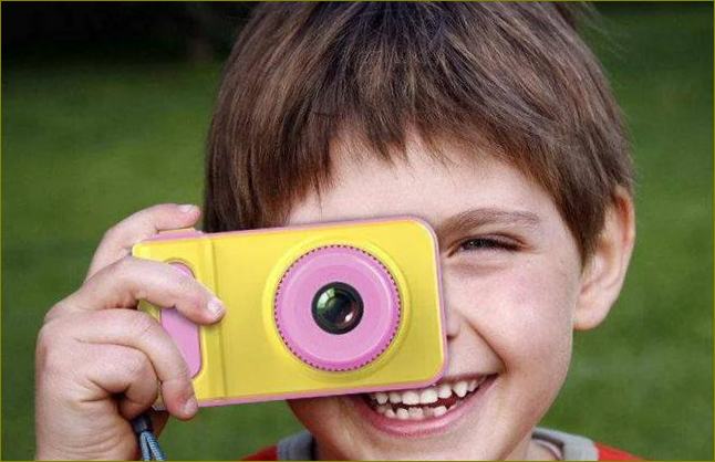 Geriausi skaitmeniniai fotoaparatai vaikams