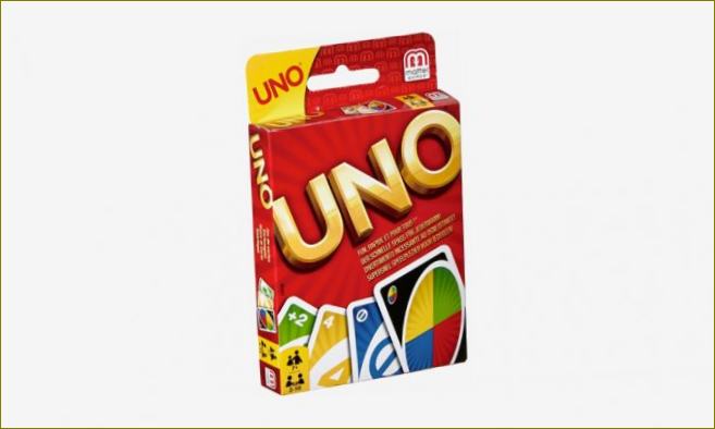 Mattel Uno W2087 stalo žaidimas