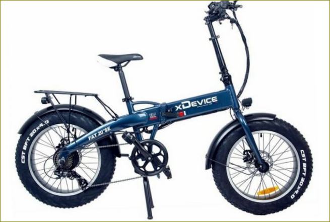xDevice elektrinis dviratis xBicycle 20 FAT SE