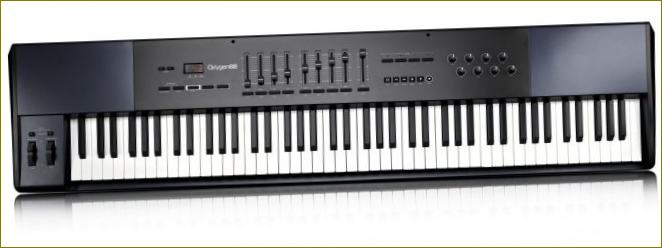M-AUDIO OXYGEN 88 MIDI klaviatūra nuotr
