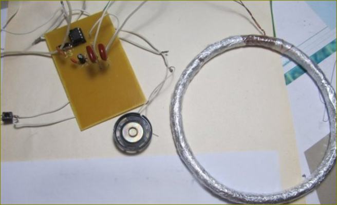 Metalo detektoriaus gamyba