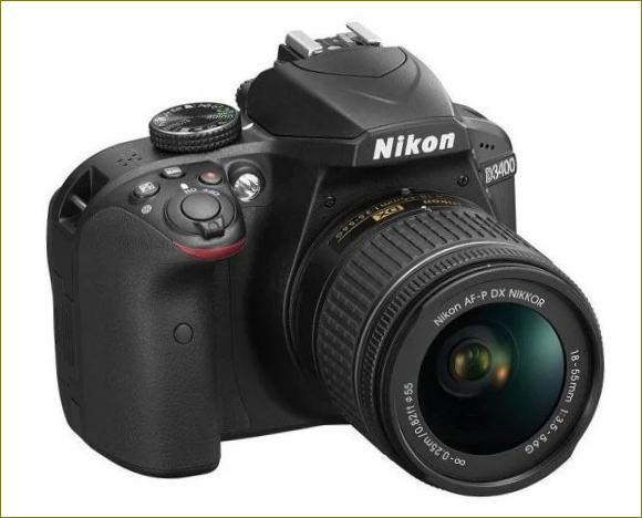 Nebrangus Nikon D3400 rinkinys