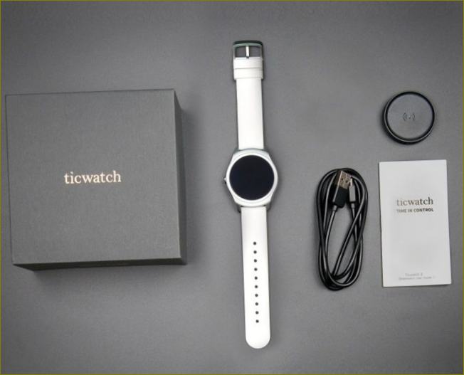Ticwatch 2 išmanusis laikrodis sportui pirkti Banggood