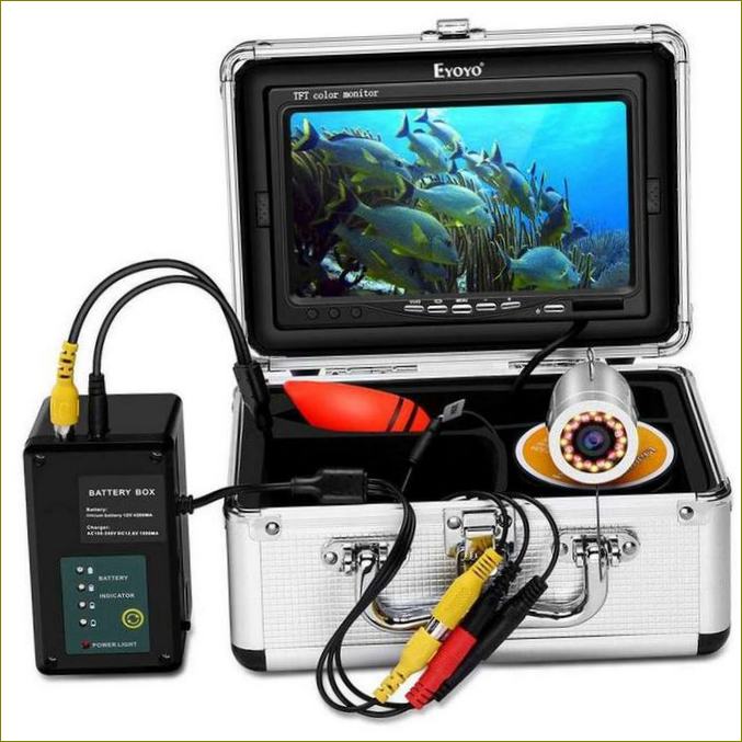 Povandeninis fotoaparatas žvejybai Eyoyo