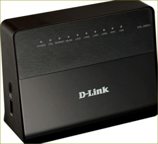 Dlink DSL 2650
