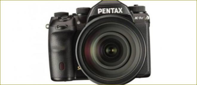 Pentax K-1 Mark II Kit nuotrauka