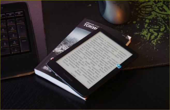 Kišeninė knygelė 630 - elektroninė knyga su daugialypės terpės ekranu