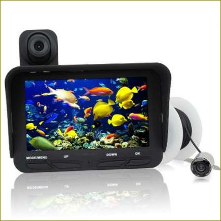 Povandeninė vaizdo kamera žvejybai Piranha 4.3-2cam