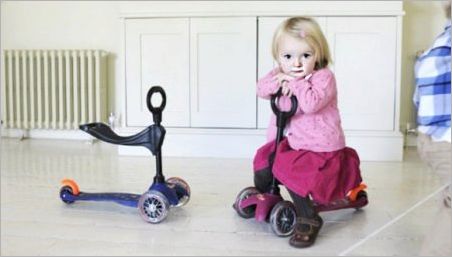 Vaikų motoroleriai su sėdyne: Savybės ir taisyklės pasirinkimas