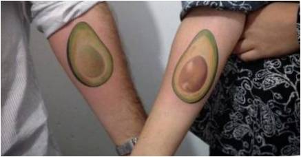 Avocado tatuiruotė