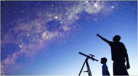 Ką galima pamatyti skirtingų teleskopų?