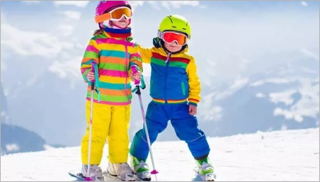 Vaikų slidinėjimo kostiumų ir jų pasirinkimo veislės