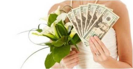 Kiek pinigų gali būti skiriamas į vestuves?